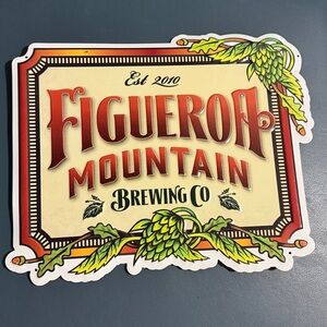 Figueroa Mountain Brewery Tin Sign